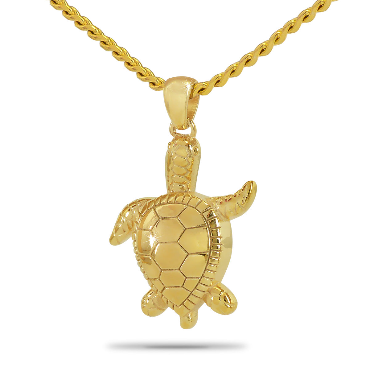 Turtle Gold Steel Keepsake