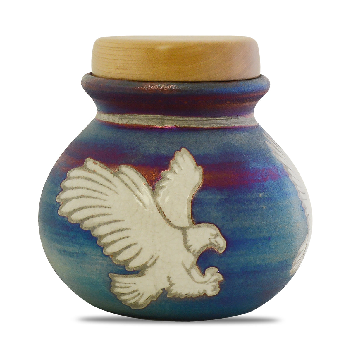 Eagle Raku Keepsake