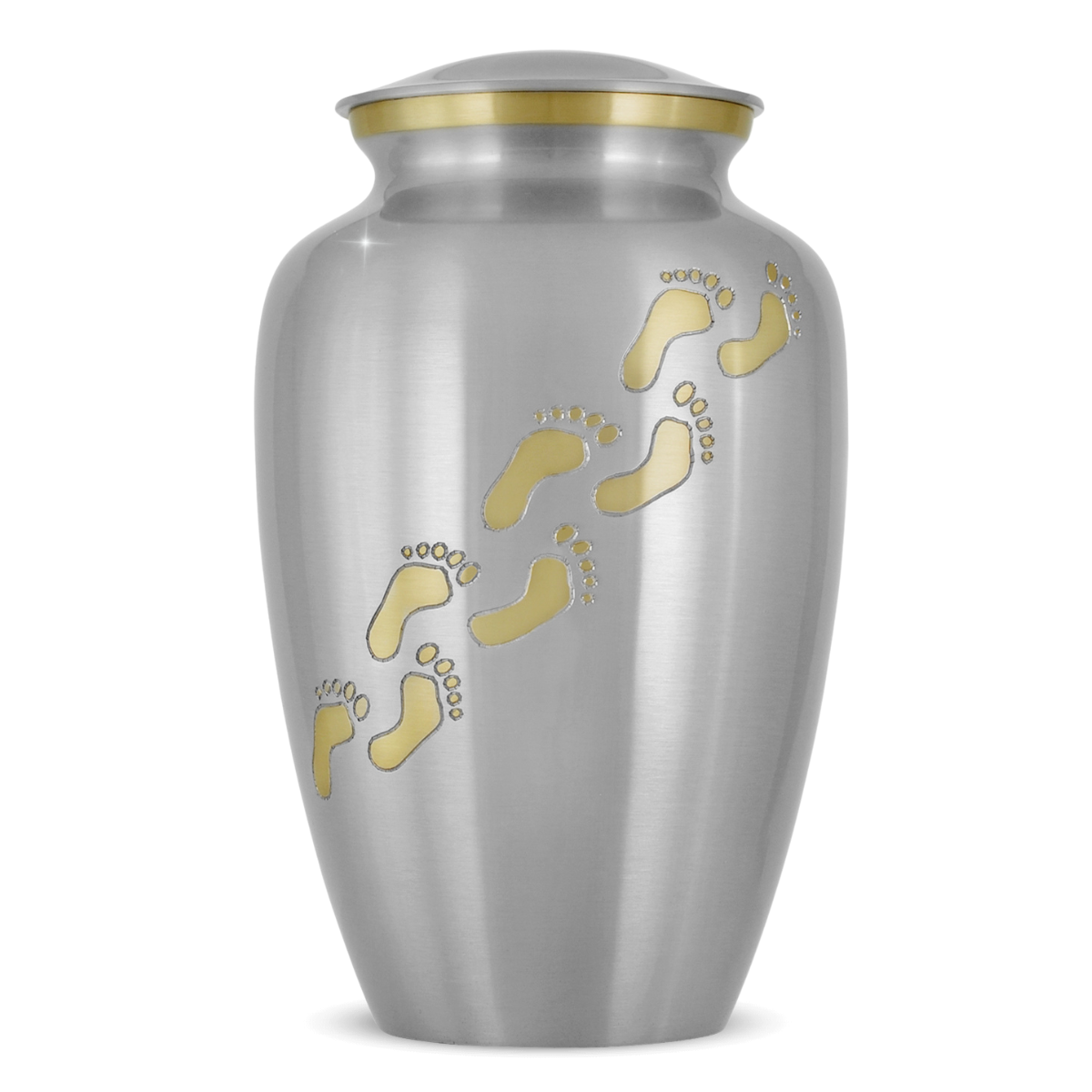 Timeless Journey Brass Urn