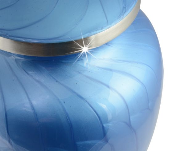 Timeless Ocean Adult Brass Urn