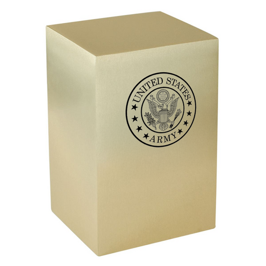 Classic Army Brass Urn